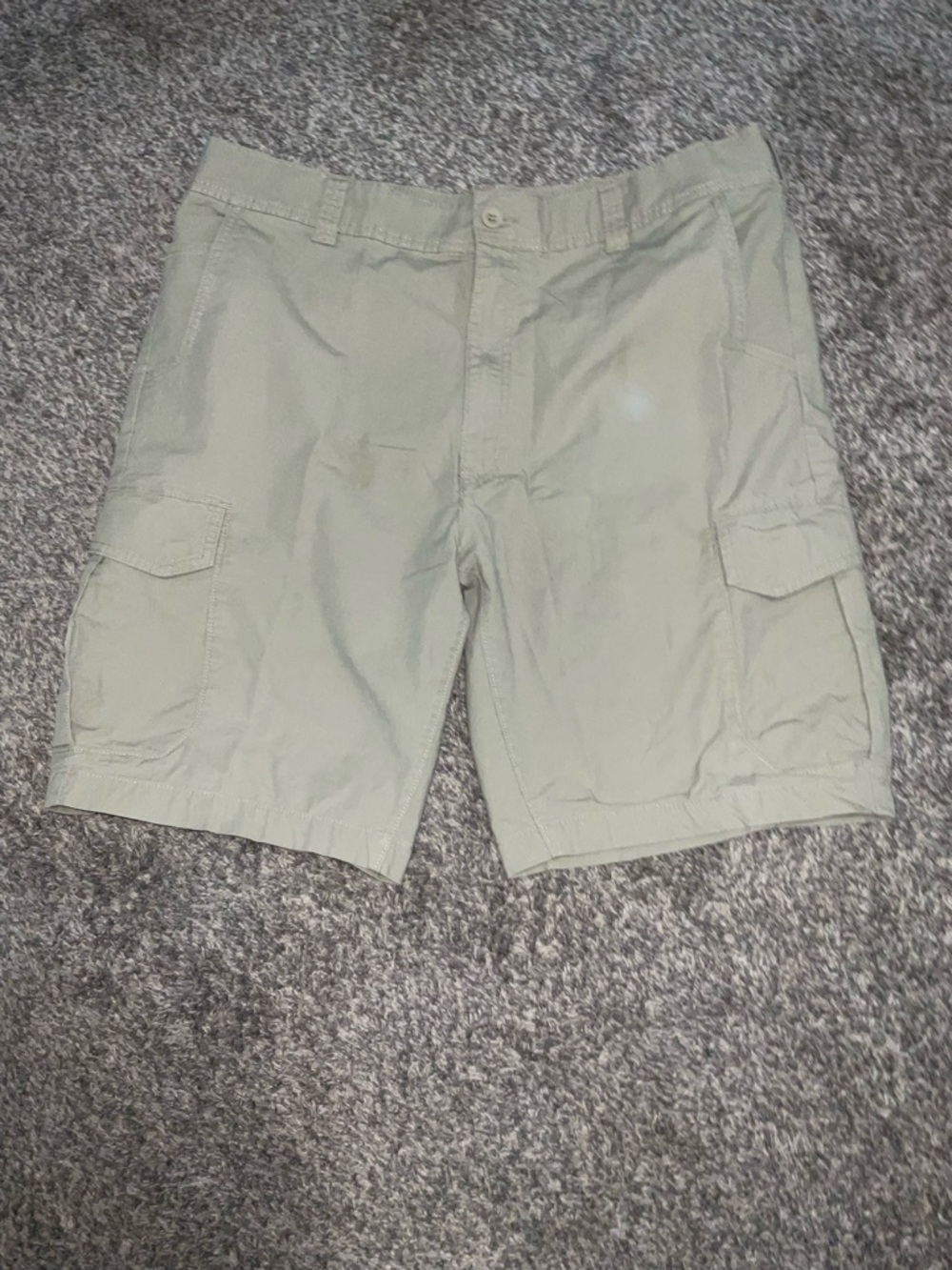 Dickies Men's Khaki Cargo Shorts with Cooling Temp IQ Size 40